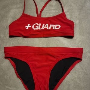 Nike lifeguard bikini swimsuit